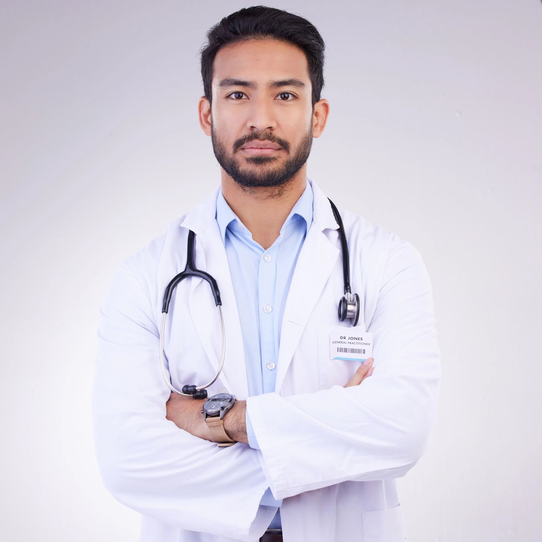 Professional healthcare leadership portrait