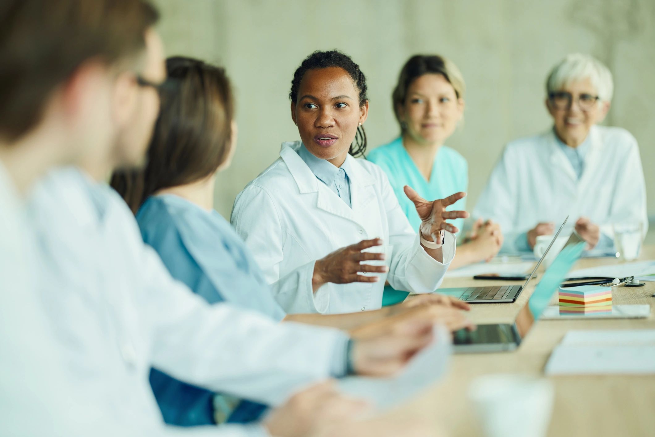 Clinical leadership team collaboration