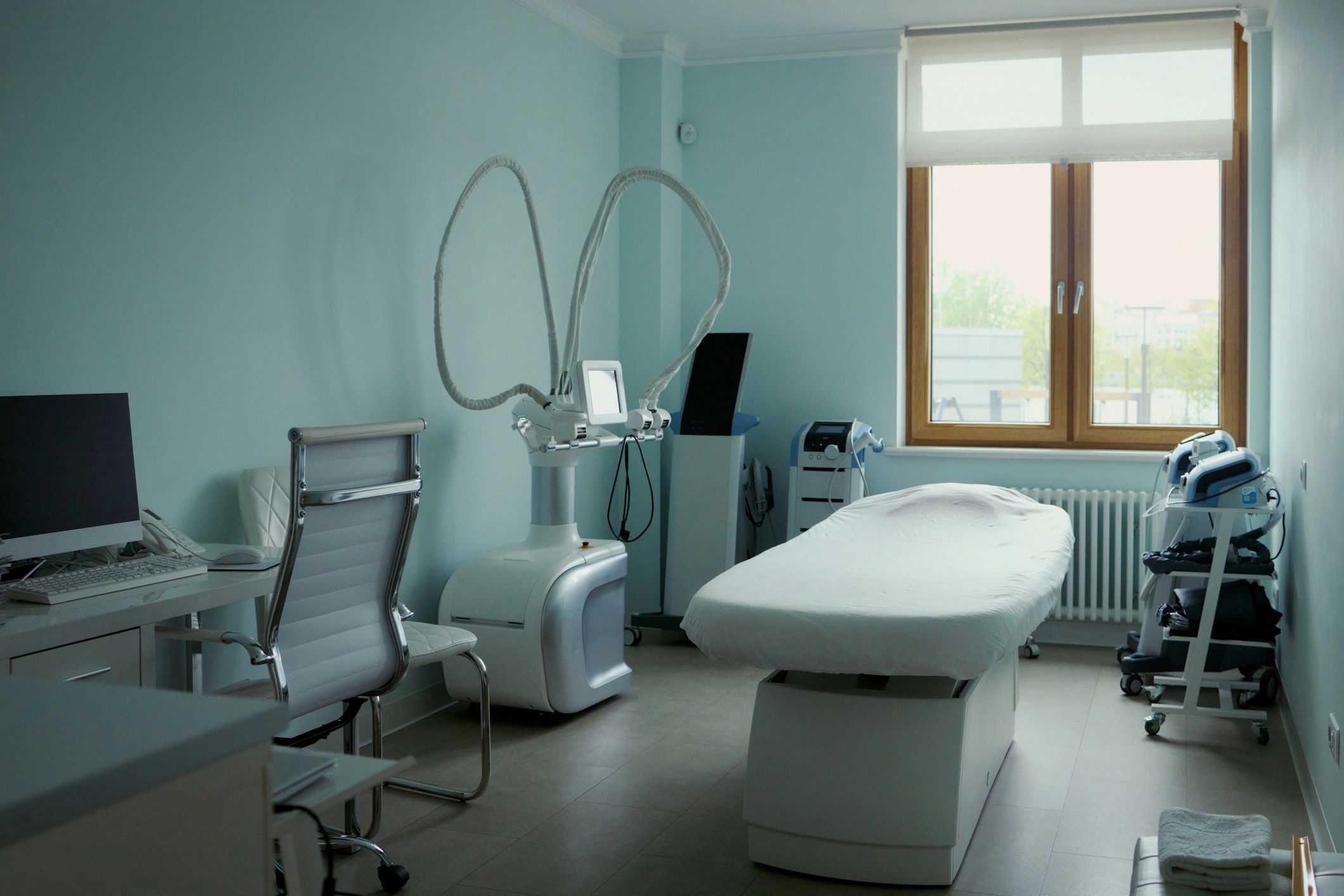 Modern clinical treatment room representing operational readiness